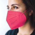 Receptionist Woman In Medical Face Mask