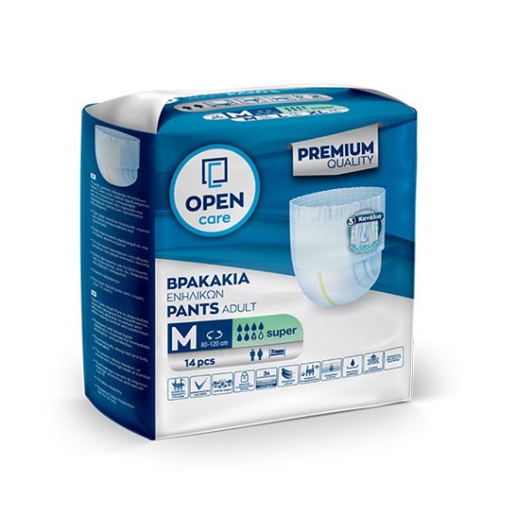 Βρακάκια-Ενηλίκων-Open-Care-M-14pcs